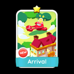✫Monopoly Go Stickers✫ Arrival(1 Star) 0